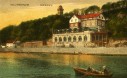 Panorama des Kahlenbergs mit Restaurant und Bismarckturm (Postkarte um 1910)