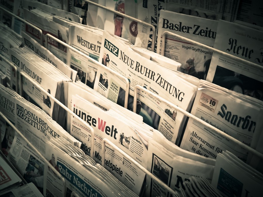 Nachrichten, Zeitungen, News, Neues, Aktuelles. - Michael Gaida auf Pixabay.