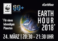 Banner des WWF zur Earth Hour 2018 Von 20.30 bis 21.30 Uhr Licht aus für einen lebendigen Planeten - WWF Deutschland