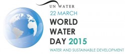 UN-Logo des diesjährigen Tages des Wassers am 22. März