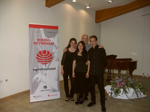 Die Mülheimer Preisträger des diesjährigen Bundeswettbewerbs Jugend musiziert
