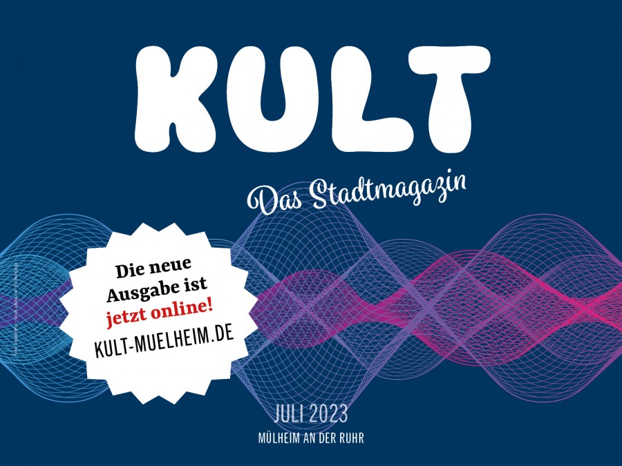 KULT ist das Stadtmagazin für Mülheim an der Ruhr. Es informiert über Aktuelles aus unserer Stadt, hat die Events des Monats im Überblick und liefert kreative Do-It-Yourself Ideen sowie praktische Tipps zum Nachmachen. Sport- und Umweltthemen stehen ebenso im Fokus wie Geschichten aus der Stadt am Fluss. - Mülheimer Stadtmarketing und Tourismus GmbH
