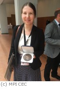 Exzellente Nachwuchswissenschaftler am MPI für Chemische Energiekonversion - Agnieszka Adamska-Venkatesh mit Otto-Hahn-Medaille ausgezeichnet