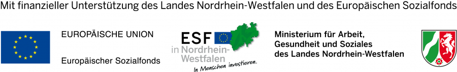 Logo Europäische Union - Europäischer Sozialfonds - MAGS NRW - https://www.mags.nrw/sites/default/files/assets/images/euesf-nrwmagsfh4c-logo.png