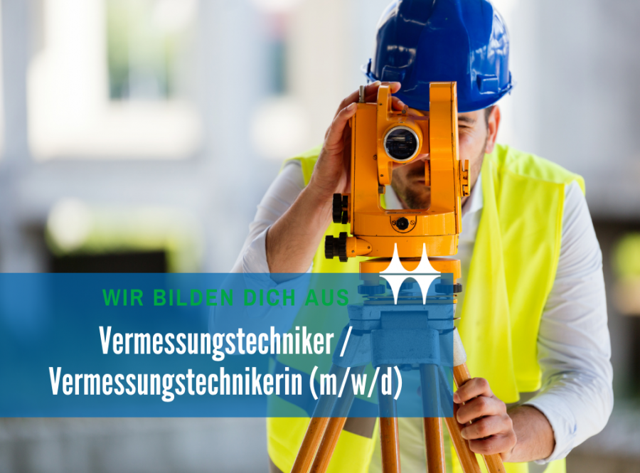 Ausbildung bei der Stadt Mülheim an der Ruhr: Vermessungstechniker / Vermessungstechnikerin - canva