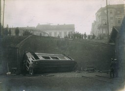 Straßenbahnunfall im Mülheimer Stadtteil Broich am 16. Juni 1918 - Stadtarchiv