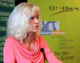 Leiterin der Stadtbibliothek Claudia von Felde am internationalen Frauentag 2014