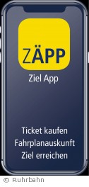 ZÄPP - die neue Ruhrbahn App: Digital unterwegs in Essen und Mülheim -  Ruhrbahn