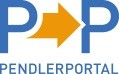 Logo des PendlerPortals. Die Arbeitsgemeinschaft Fahrgemeinschaften NRW schließt sich dem Pendlerportal an.