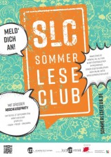 Plakat zum SommerLeseClub (SLC) 2018 in der Stadtbibliothek im MedienHaus - Stadtbibliothek im MedienHaus