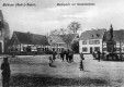 Ansicht des Klostermarkts in Mülheim-Saarn (Juni 1911)