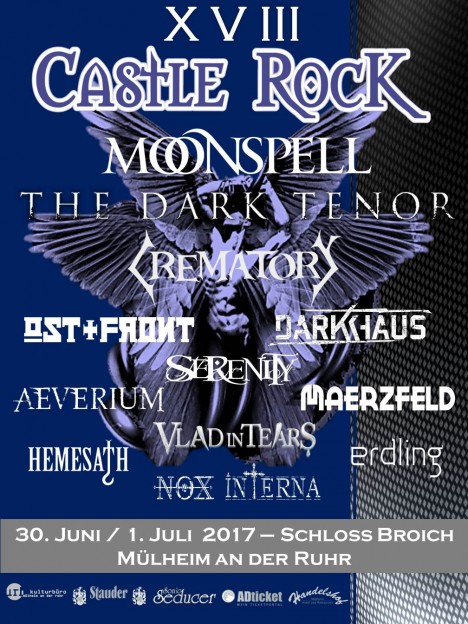 Castrle Rock 18 am 30. Juni und 1. Juli 2017 in Mülheim an der Ruhr