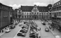 Das Gebäude der Hauptpost am Viktoriaplatz in den 1960er Jahren