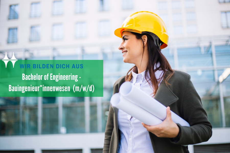 Anzeigebild für das Berufsbild Bachelor of Engineering - Bauingenieurinnenwesen Straßenbau - CANVA