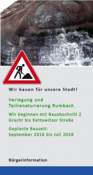 Titelbild zum Folder Verlegung und Teilrenaturierung Rumbach Quelle/Autor: Amt für Umweltschutz Titelbild zum Folder Verlegung und Teilrenaturierung Rumbach