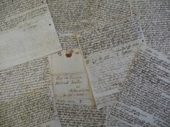 Briefe Gerhard Tersteegens dem Stadtarchiv übergeben