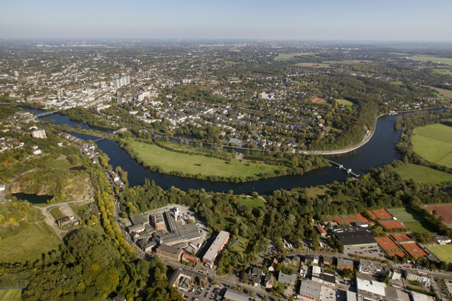 Mülheim an der Ruhr - Geschichte und Entwicklung sind untrennbar mit dem Fluss verbunden