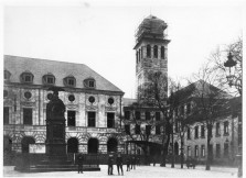 Rathausmarkt Mülheim an der Ruhr - Während der Erbauung 1915