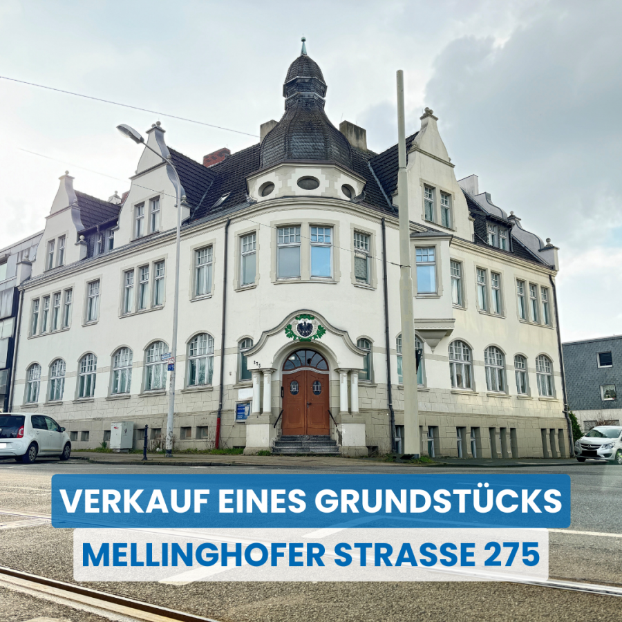 Verkauf städtisches Grundstück Mellinghofer Straße - Stadt Mülheim an der Ruhr / ImmobilienService