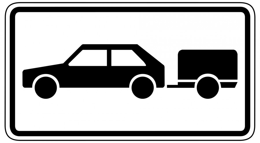 Fahrzeugkombinationen, Anhänger, Gespann, Tempolimit, Zulassung, PKW, Wagen, Verkehrsschild - Pixabay