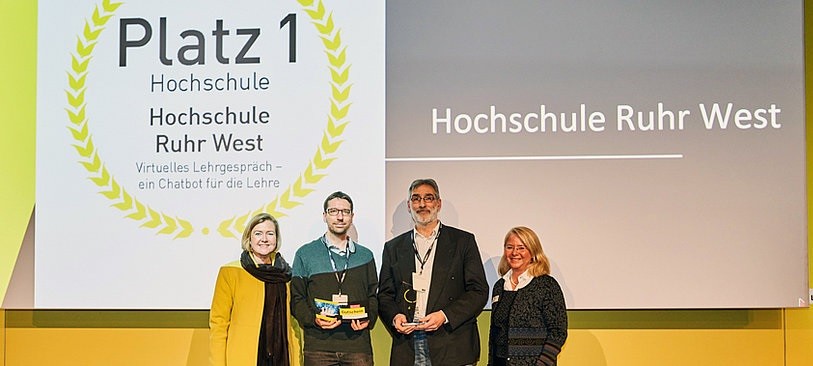Der Innovationspreis für digitale Bildung delina in der Kategorie Hochschule geht 2020 an Prof. Dr. Klaus Giebermann - Hochschule Ruhr West (HRW)