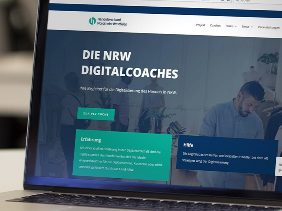 Digitalcoach Markus Schaaf vom Handelsverband NRW bietet vom (8.3.-10.3.) online Gesprächstermine für Mülheimer Einzelhandelsunternehmen an. - Referat I - Gesa Delija