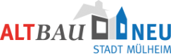 Logo des Internetportals AltBauNeu - Stadt Mülheim - AltBauNeu