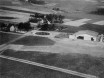 Ansicht der Flugzeughalle aus der Vogelsperspektive (um 1925)