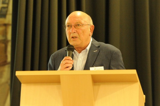 Der neue MSB-Vorsitzende Wilfried Cleven, ehemaliger Sportdezernent der Stadt Mülheim an der Ruhr 