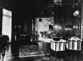 Wohnzimmer und Salon im Haus Küchen (um 1920)