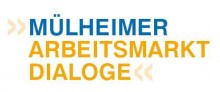 Logo der Mülheimer Arbeitsmarkt Dialoge - Austausch über Erfahrungen und Erwartungen zur Arbeitsmarktpolitik