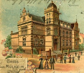 Postkartenansicht des Kreishauses (1902)