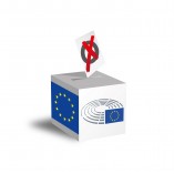 Logo zur Europawahl 2019 - ohne Text, nur der Würfel (groß) - MST