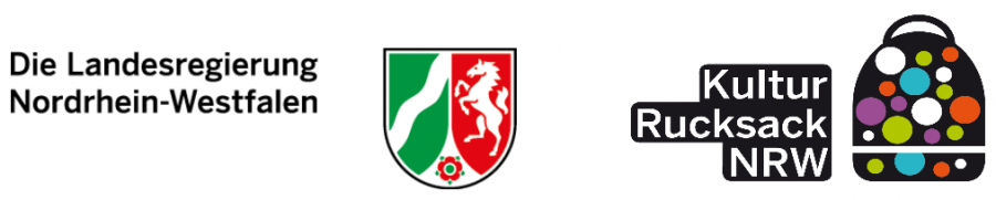 Kulturrucksack und Landesregierung NRW Logo - Kulturrucksack.nrw.de, Downloads