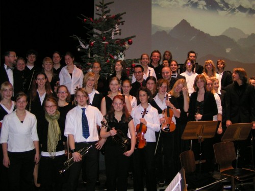 Weihnachtskonzert des Jugendsinfonie- und Jugendblasorchesters am Samstag, 10.12.2011 um 18.00 Uhr im Theatersaal der Stadthalle Mülheim