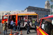 10. Mai 2015 - Mülheim mittendrin & Blaulichttag & Sonntag offen: Einsatzfahrzeuge der Hilfsorganisationen konnten erkundet werden
