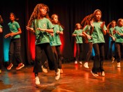 Schülerinnen und Schüler von elf Mülheimer Grundschulen zeigten beim 16. Kulturtag der Mülheimer Grundschulen auf der große Bühne im Ringlokschuppen ihr Können. 
