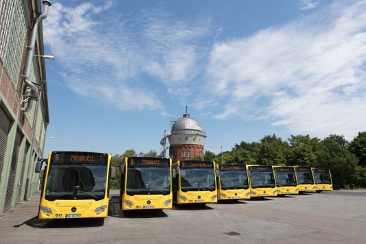 86 neue Busse für MVG und EVAG - Busflotte