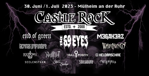 Castle Rock 2023 am 30. Juni und 1. Juli 2023 im Schloß Broich in Mülheim an der Ruhr - MIchael Bohnes
