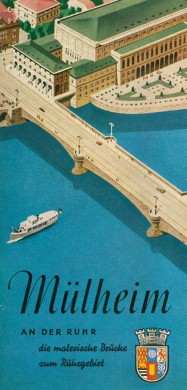 Touristische Werbebroschüre des Mülheimer Verkehrsvereins aus dem Jahr 1953 - Stadtarchiv