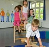 In vielen Kindergärten der Stadt wird der Spaß an Bewegung, Sport und Spiel im Rahmen von Projekten vermittelt.