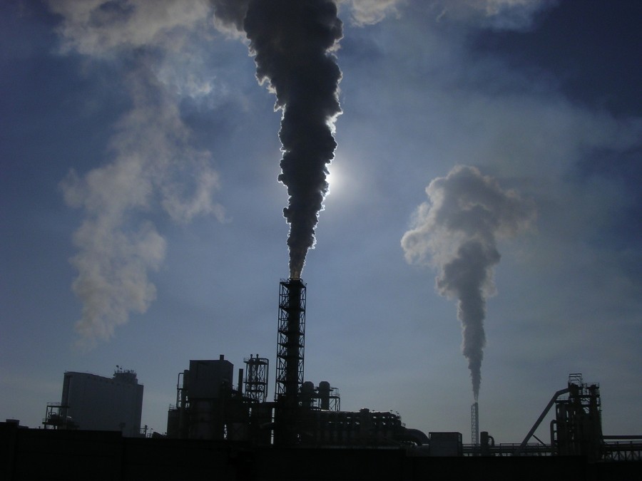 Szenerie von Emissionen aus Industriebetrieben - Pixabay