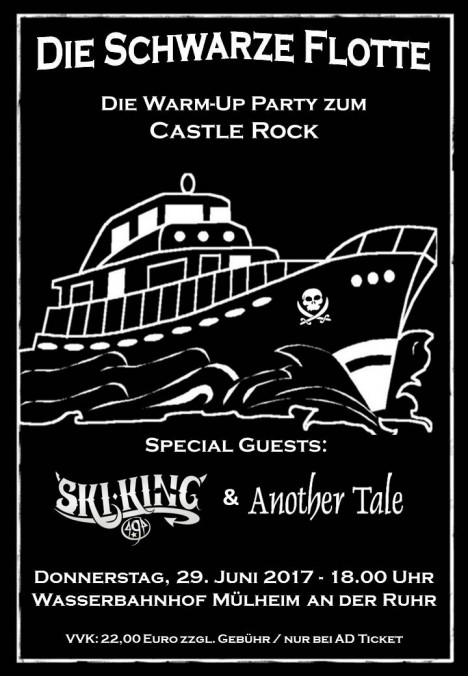 Castle Rock 18, Die schwarze Flotte Vorab Party zum Castle Rock 18 am 30. Juni und 1. Juli 2017