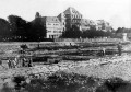 Das Mülheimer Stadtbad noch während der Bauzeit (vor 1912)