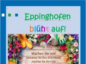 Eppinghofen blüht auf! 2022. Schönste Grünfläche des Stadtteils gesucht!
