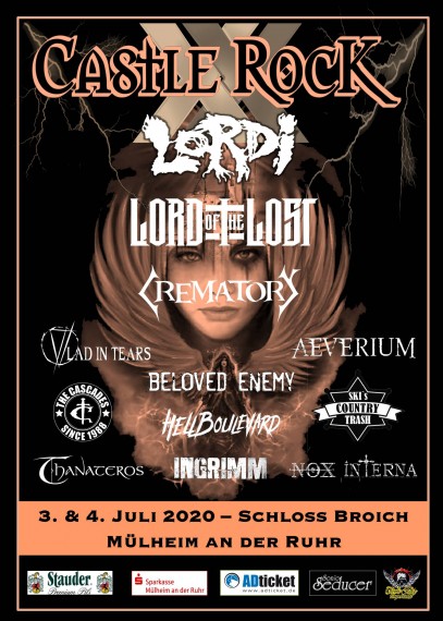Castle Rock XX am 3. und 4. Juli 2020 in Mülheim an der Ruhr, Schloß Broich - Michael Bohnes