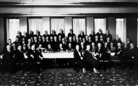 Die Verabschiedung von Oberbürgermeister Dr. Paul Lembke in der Stadthalle am 1. September 1928