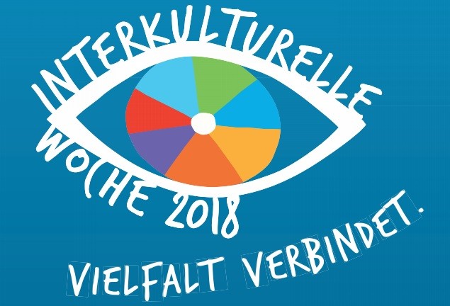 Logo: Vielfalt Verbindet. Interkulturelle Woche 2018 - Integrationsrat