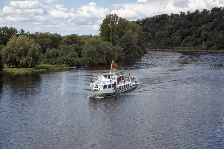 Die Schiffe der Weißen Flotte Mülheim an der Ruhr fahren wieder. Foto:  Anja Steinmann - Anja Steinmann / MST