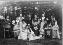 Der von Major Rethel organisierte Basar zugunsten des Verschönerungsvereins (1900)